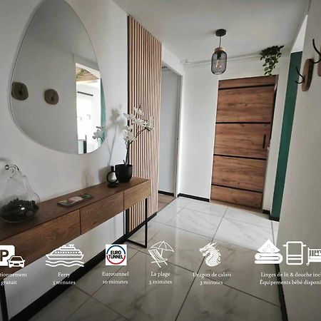 Calais Plage-Gare Appartement Elegant Tout Equipe מראה חיצוני תמונה